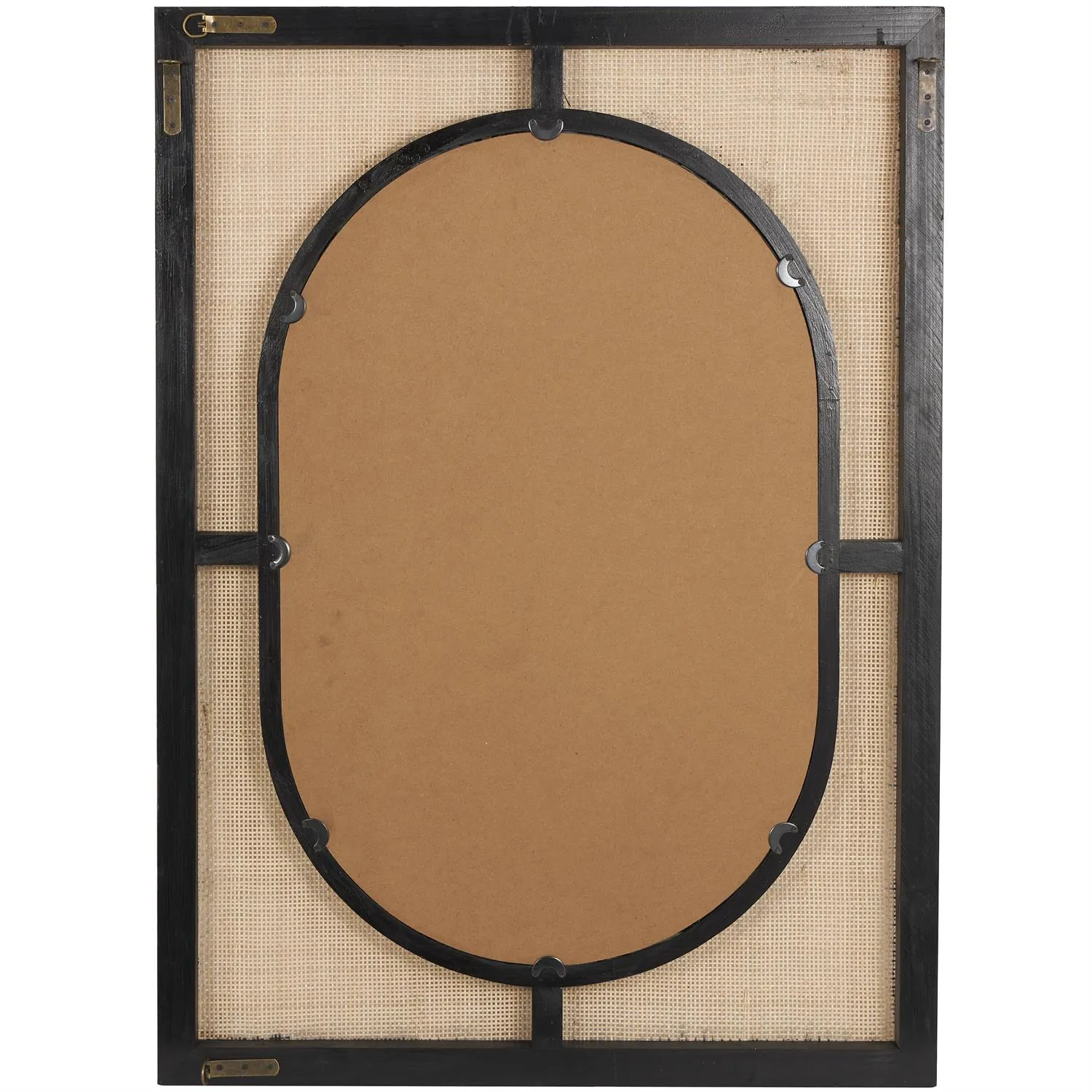 11859 Mirror in Rattan/Wood