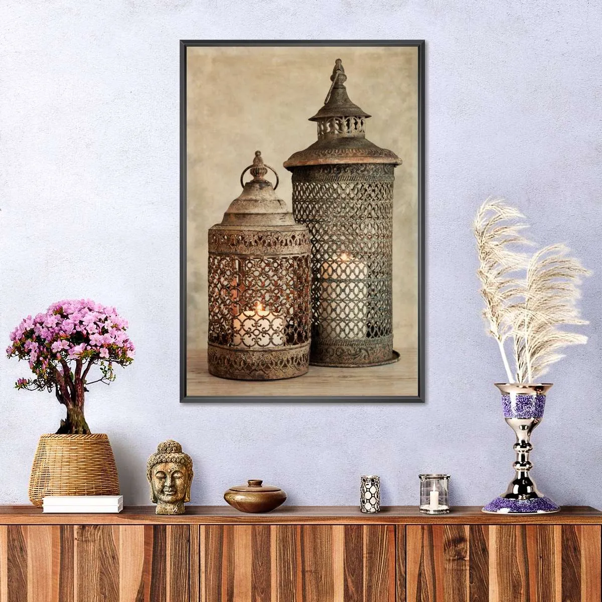 2 Lanterns I Wall Art