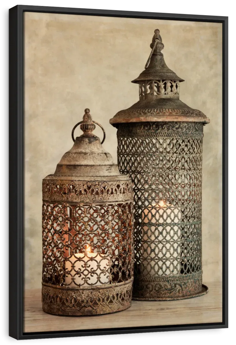 2 Lanterns I Wall Art