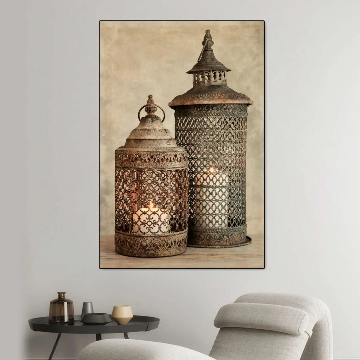 2 Lanterns I Wall Art