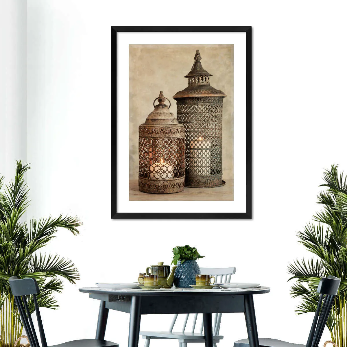 2 Lanterns I Wall Art