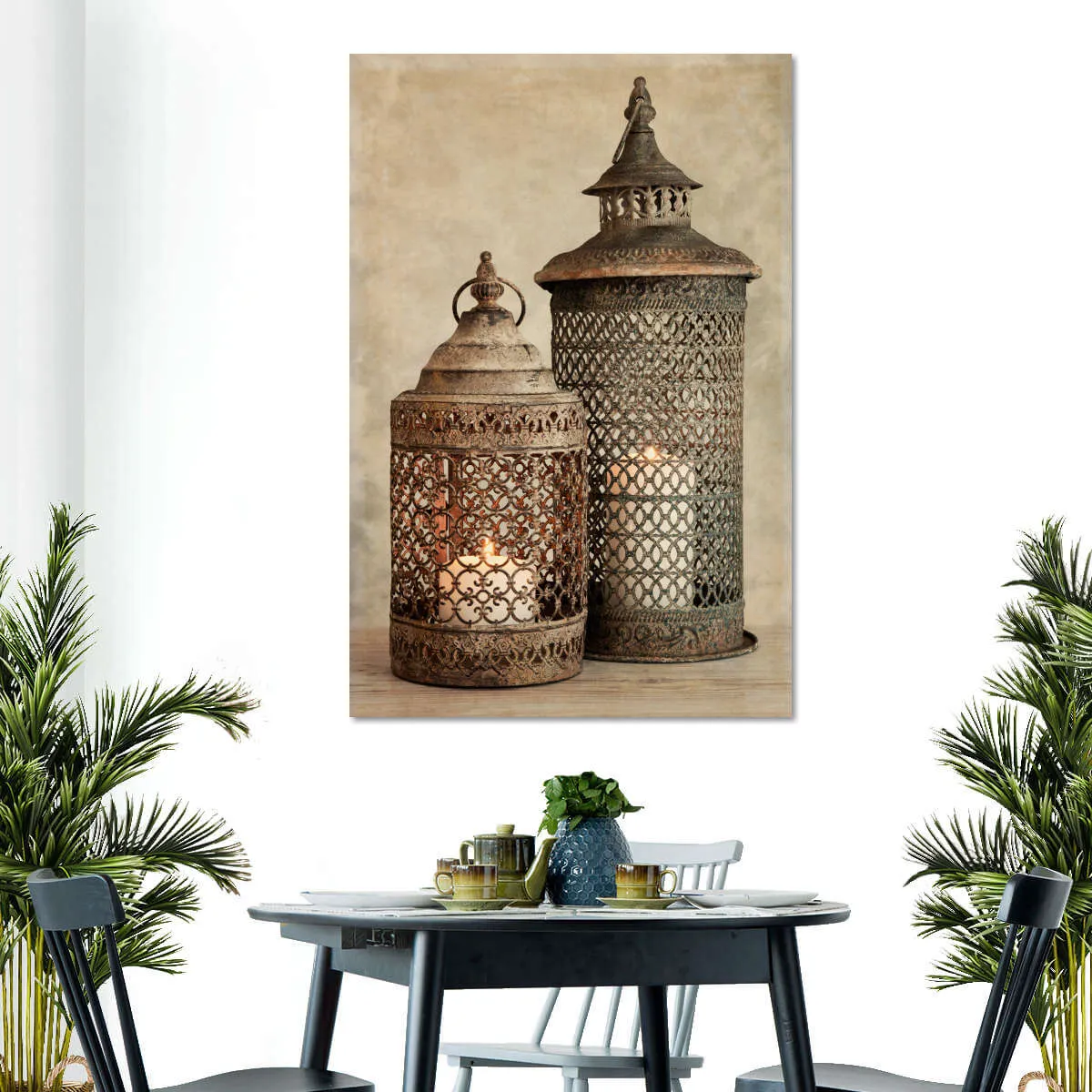 2 Lanterns I Wall Art