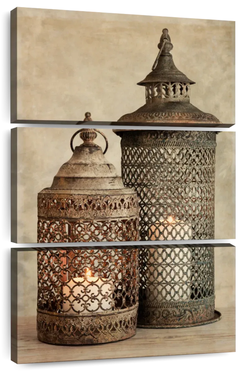 2 Lanterns I Wall Art