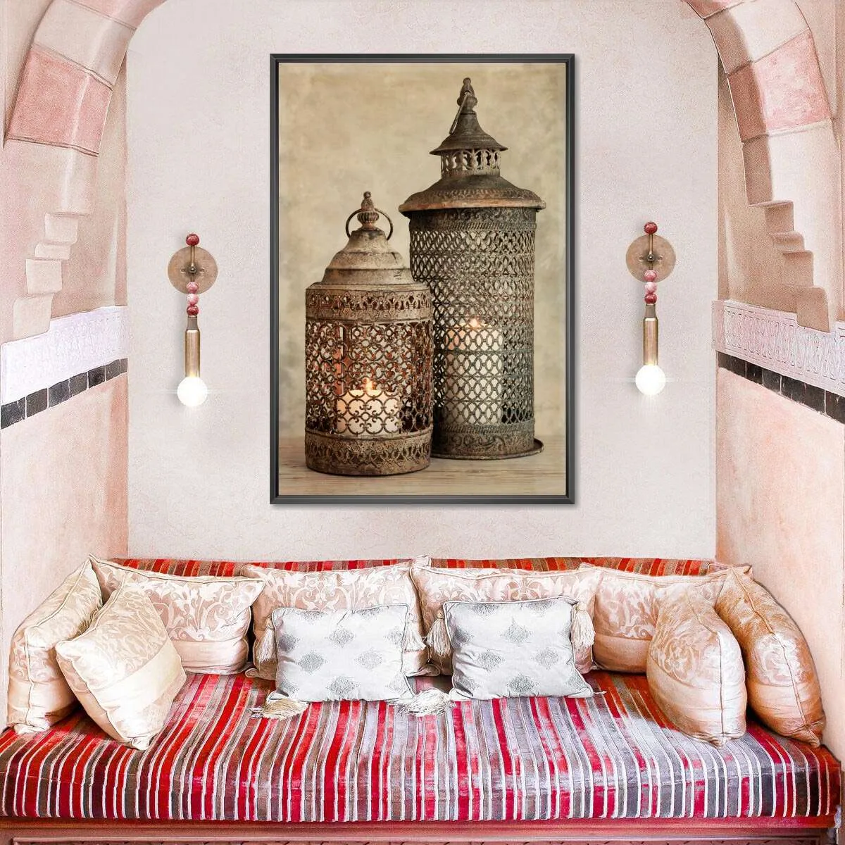 2 Lanterns I Wall Art