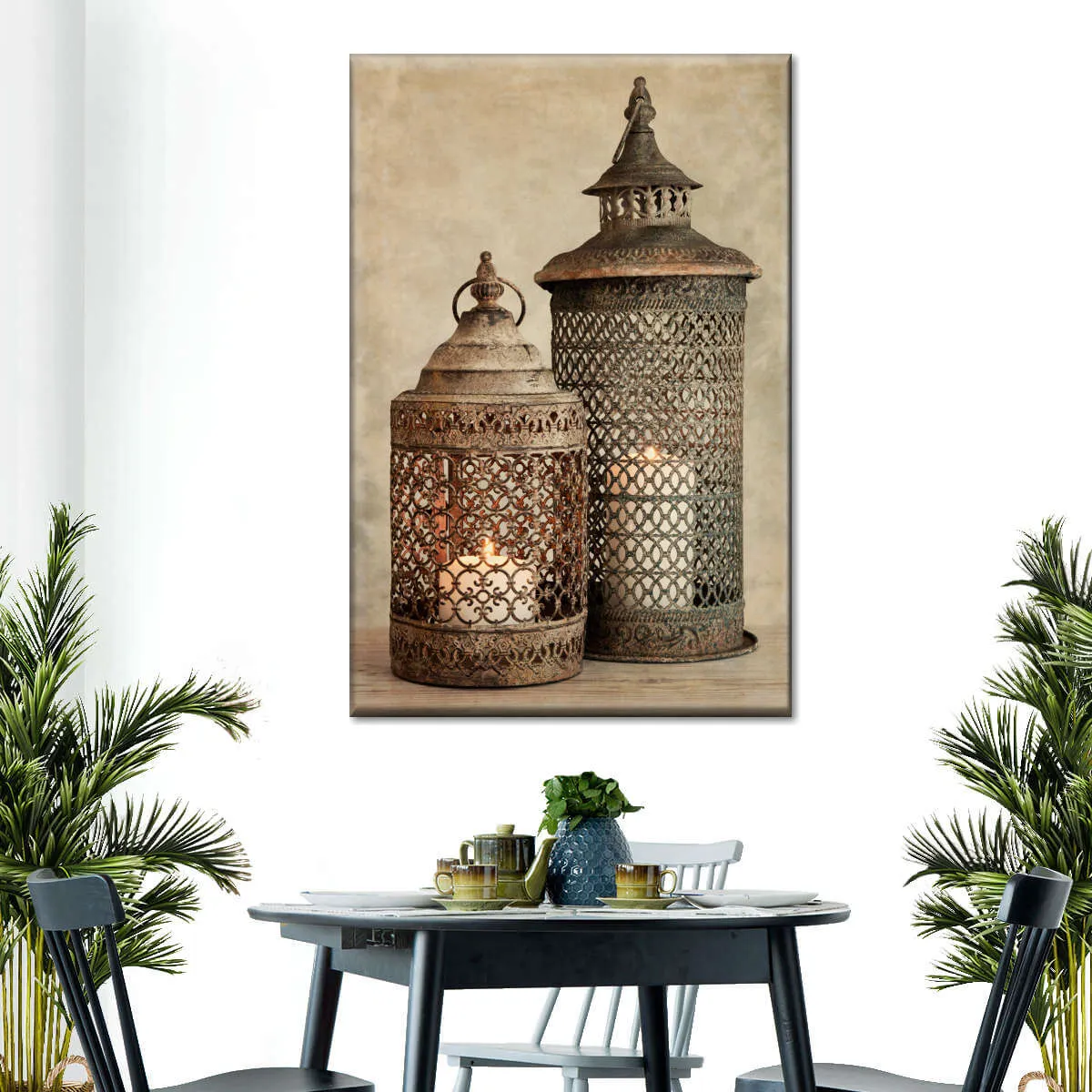 2 Lanterns I Wall Art