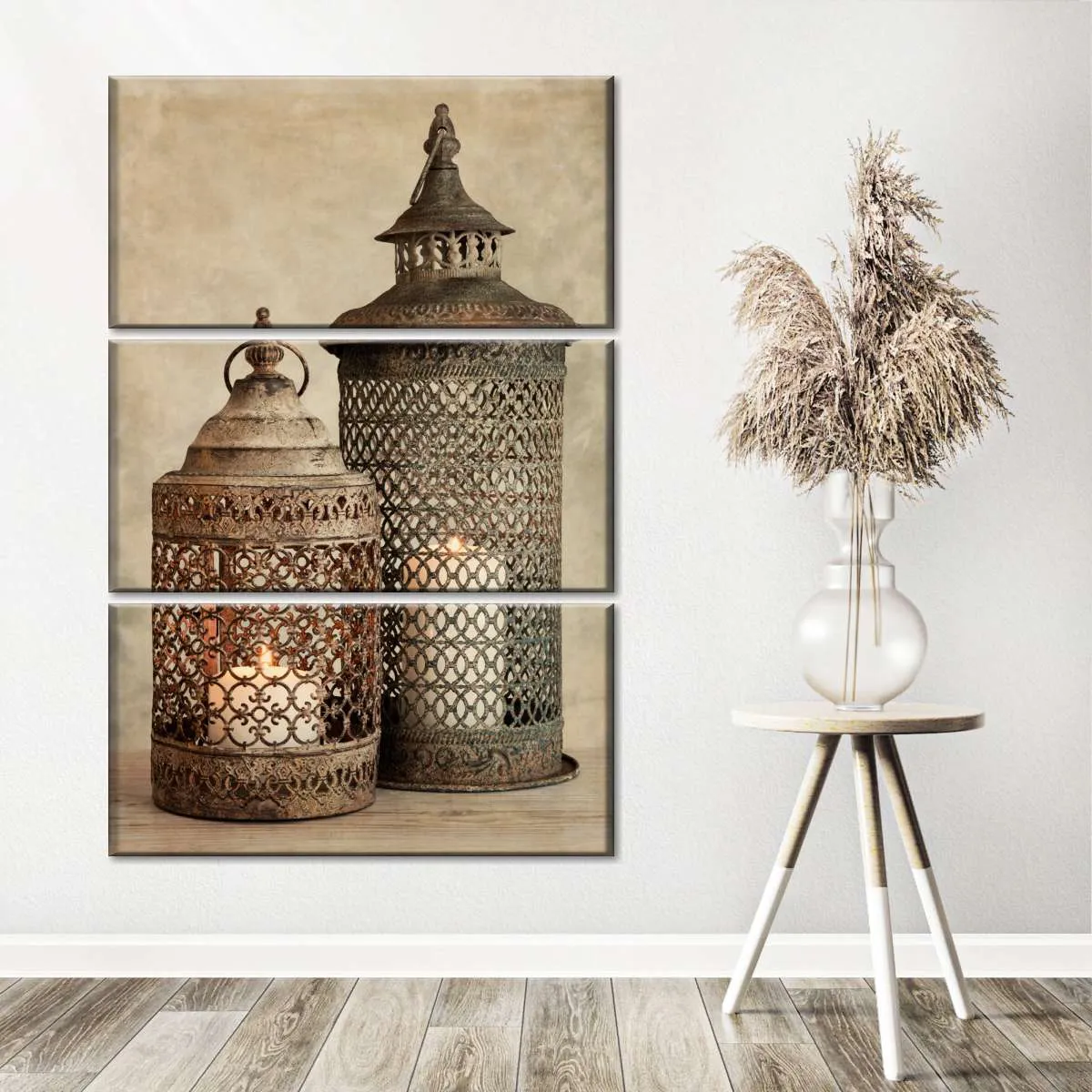 2 Lanterns I Wall Art