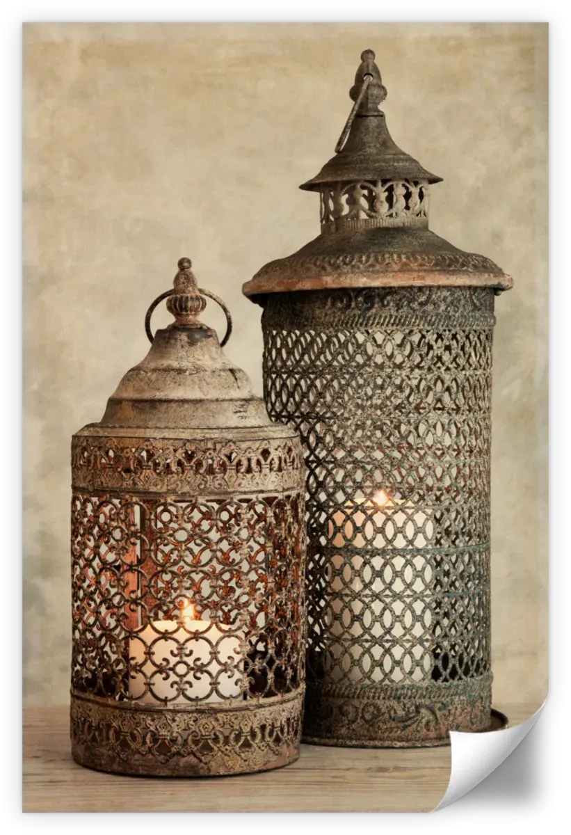 2 Lanterns I Wall Art