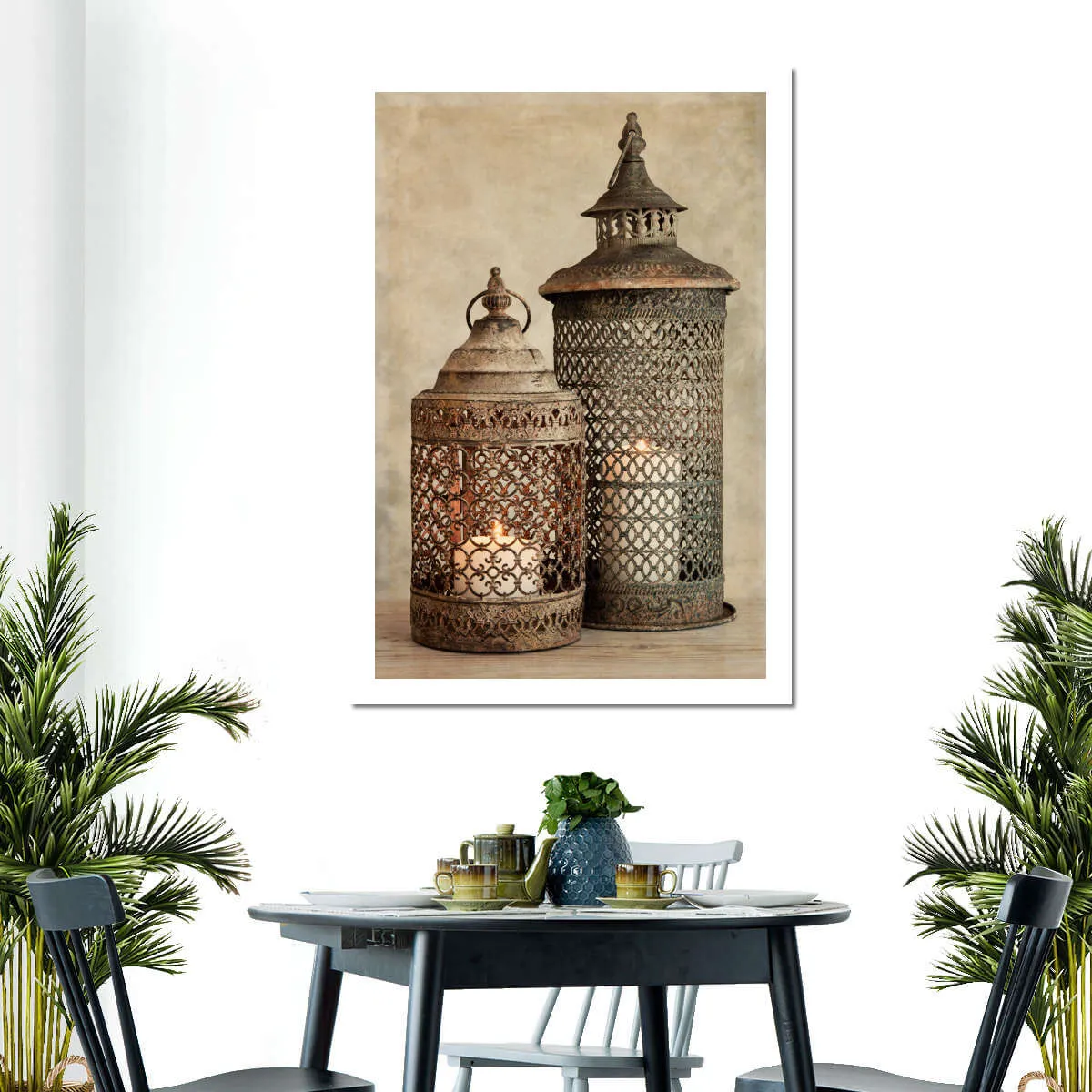 2 Lanterns I Wall Art