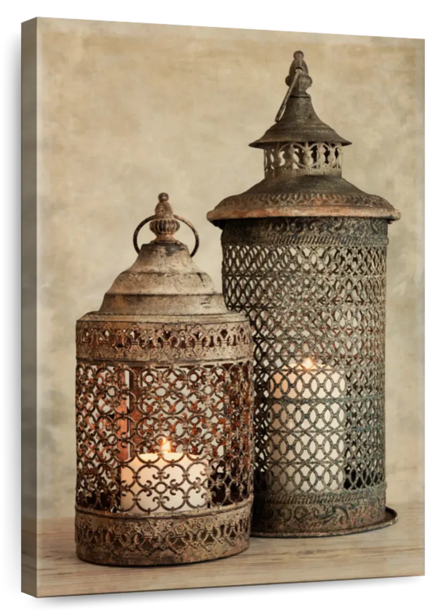 2 Lanterns I Wall Art