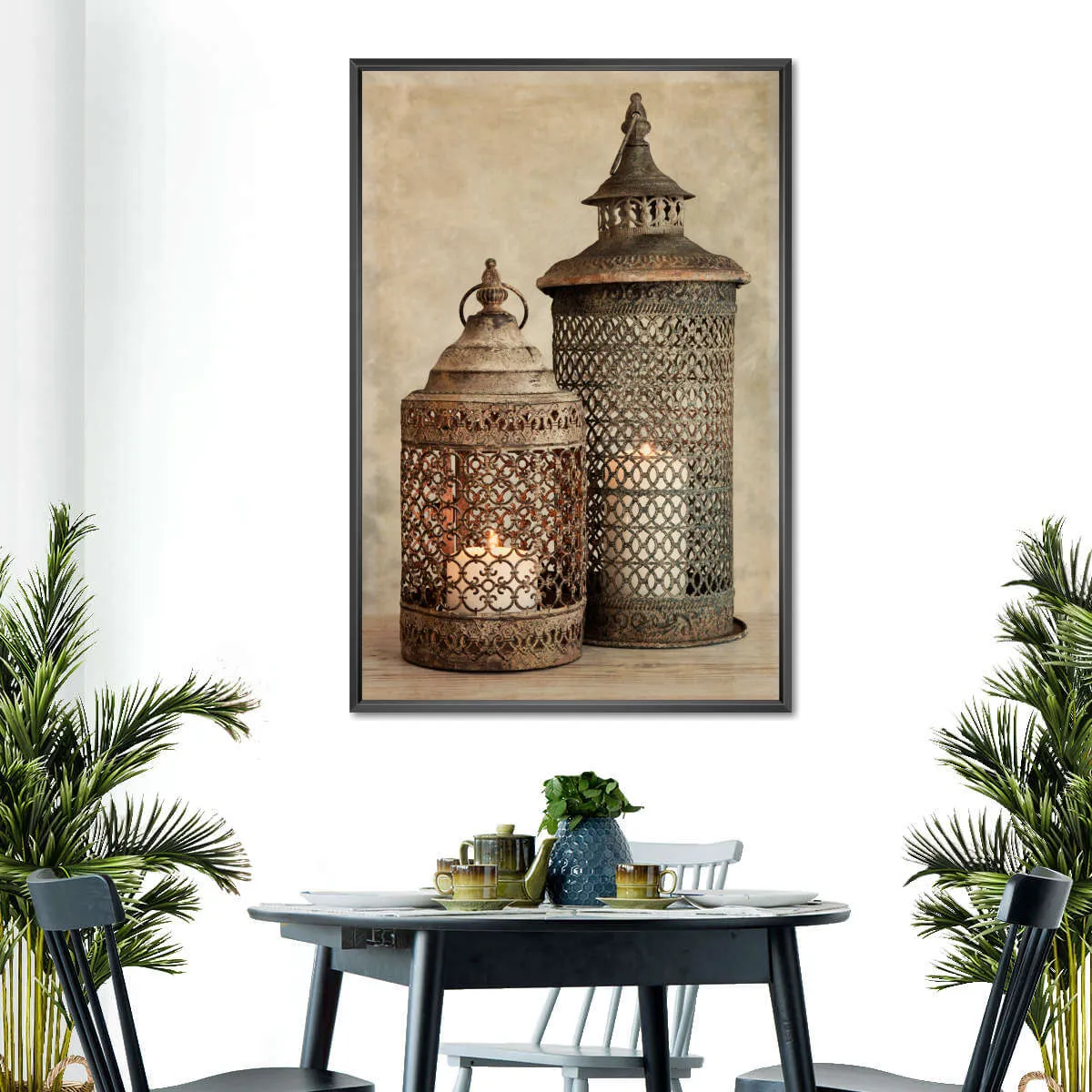 2 Lanterns I Wall Art