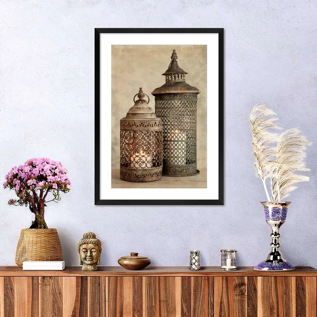 2 Lanterns I Wall Art