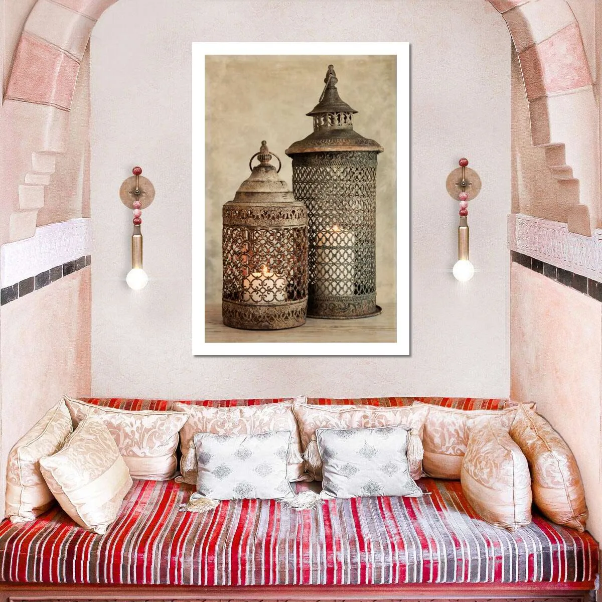 2 Lanterns I Wall Art