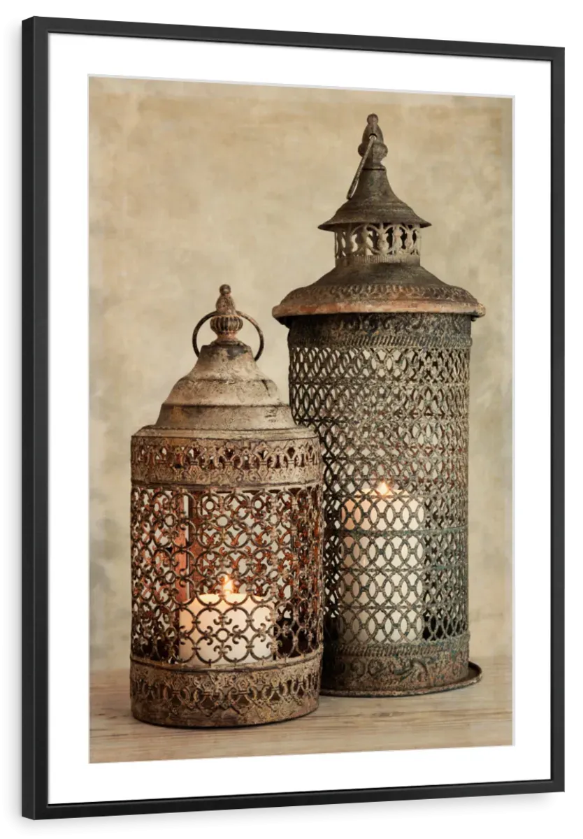 2 Lanterns I Wall Art