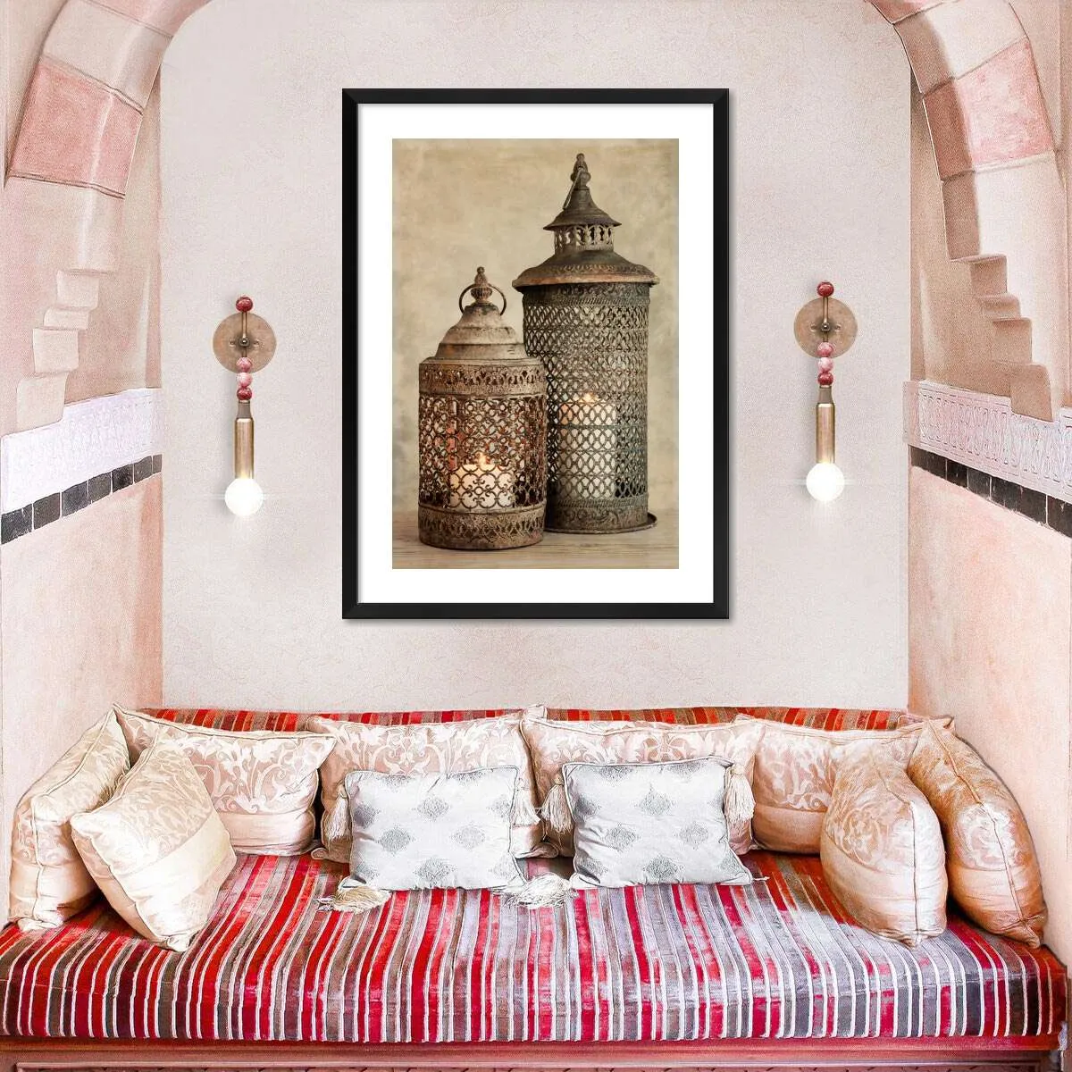 2 Lanterns I Wall Art