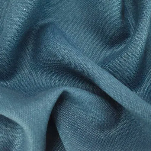 2 YD PC-Blue Indigo Designer Glynn Linen Home Decorating Fabric