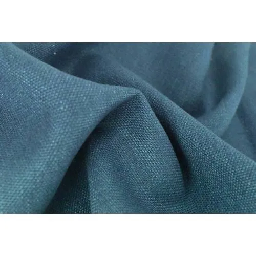 2 YD PC-Blue Indigo Designer Glynn Linen Home Decorating Fabric