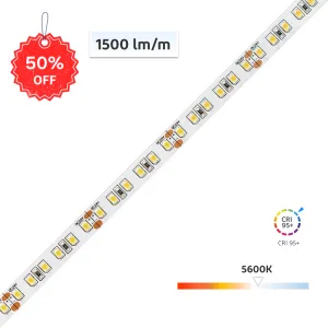 【50% OFF】CRI-MAX CRI 95  LED Flexible Strip Cool White 5600K - 5m/Reel