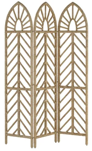 Abaca Rope Floor Screen