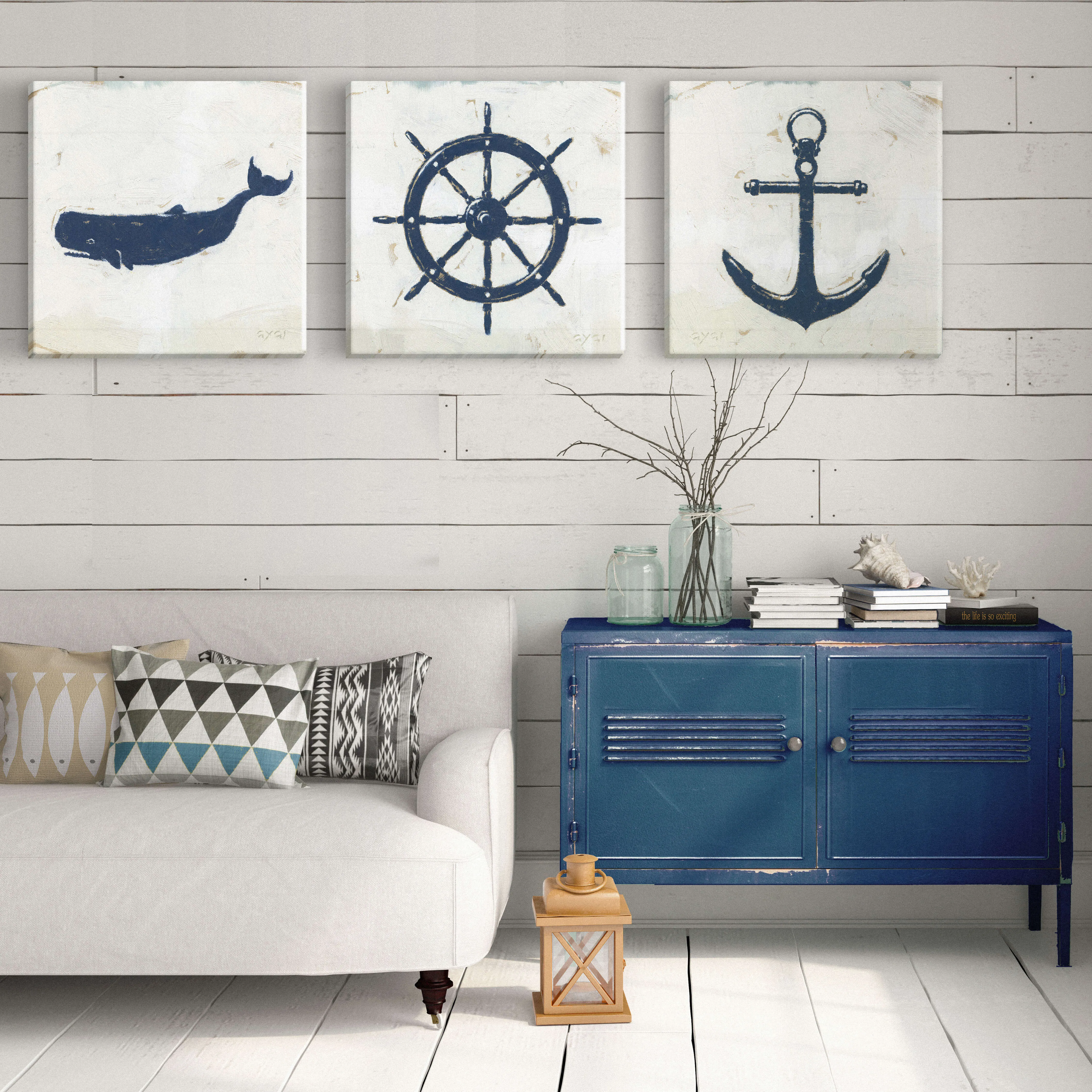 Anchor Silhouette Wall Art