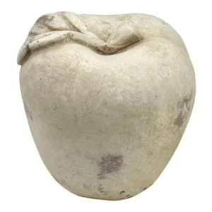 Apple Wood Sculpture White Wash