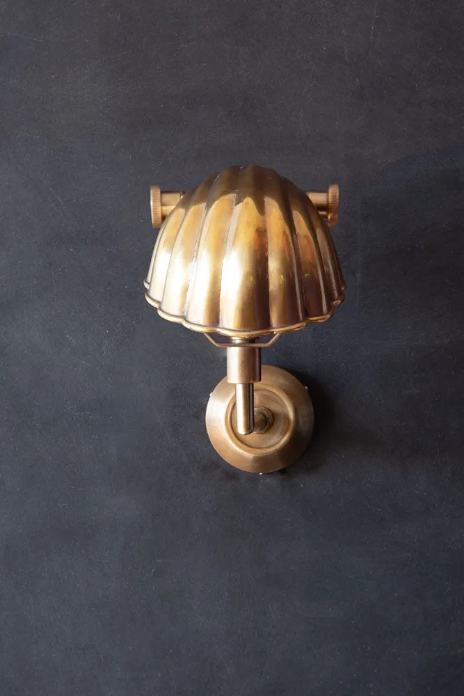 Art Deco Shell Wall Light