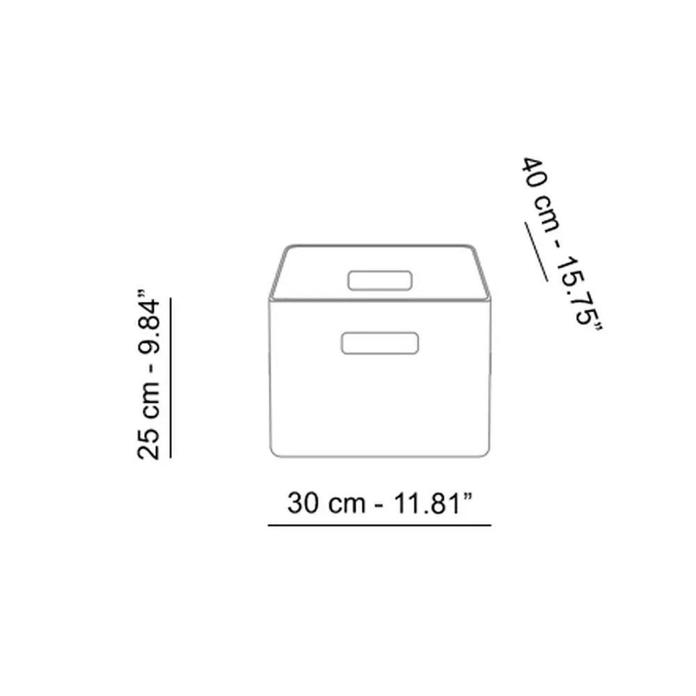 Atipico Arigatoe Containers H.25 cm tray container