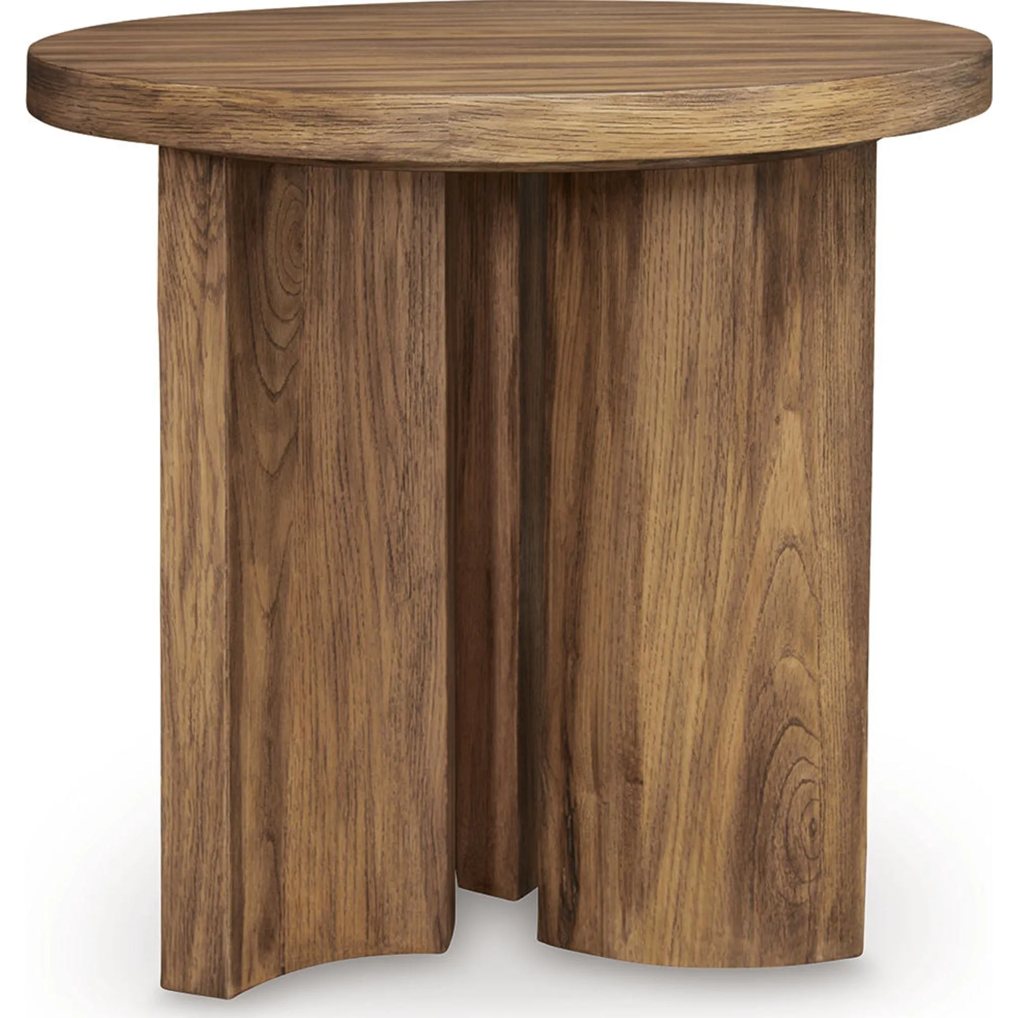 Austanny End Table - Warm Brown