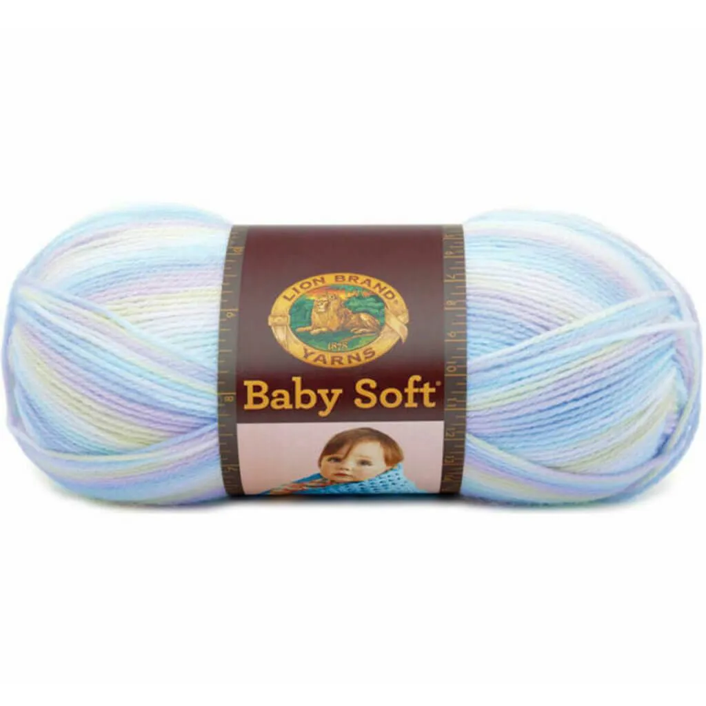 Baby Soft Yarn Pastel Print