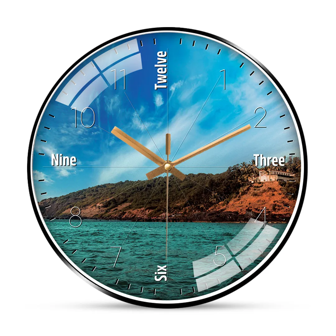 Beach goa wall clock