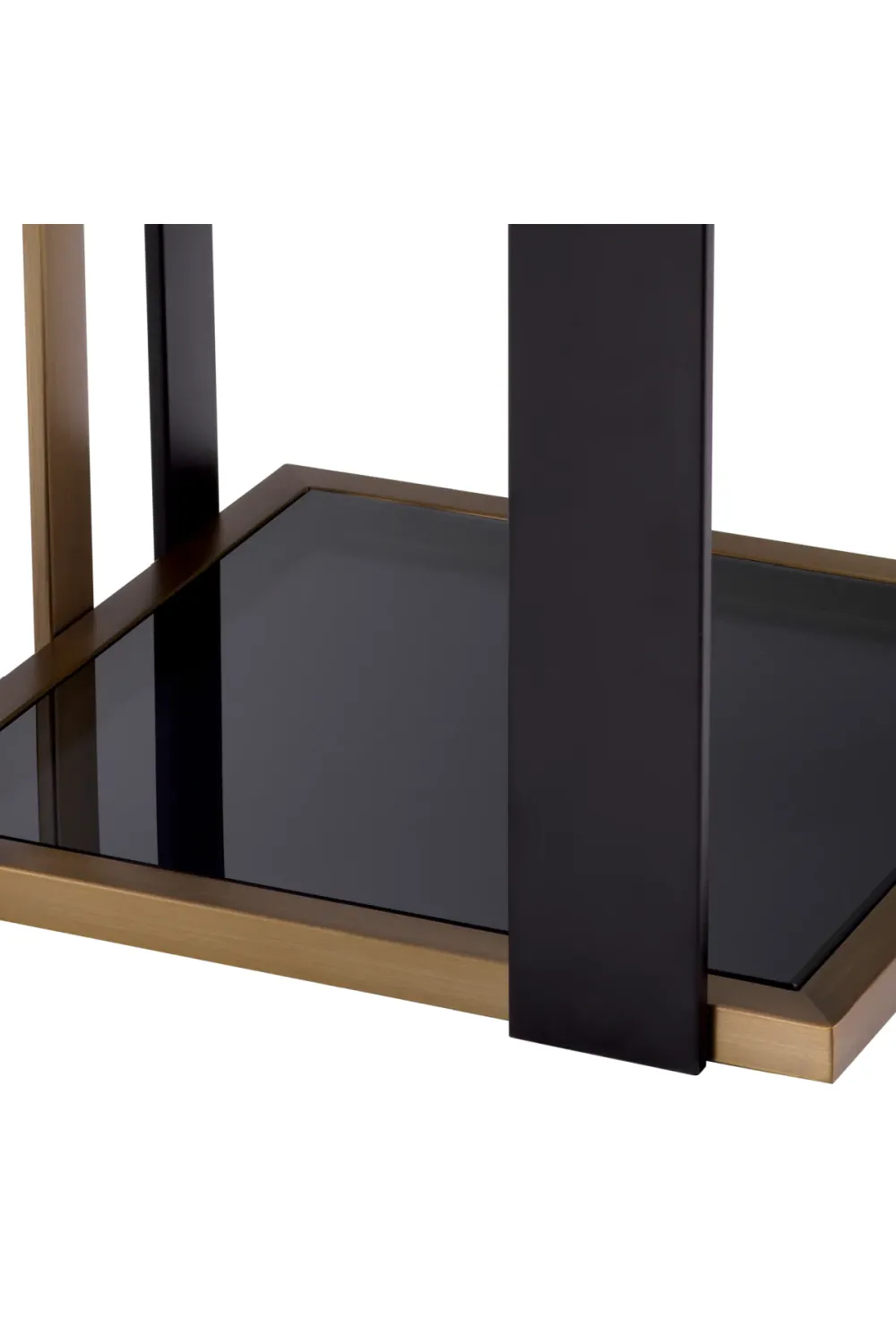 Black Glass Side Table | Eichholtz Billinghurst