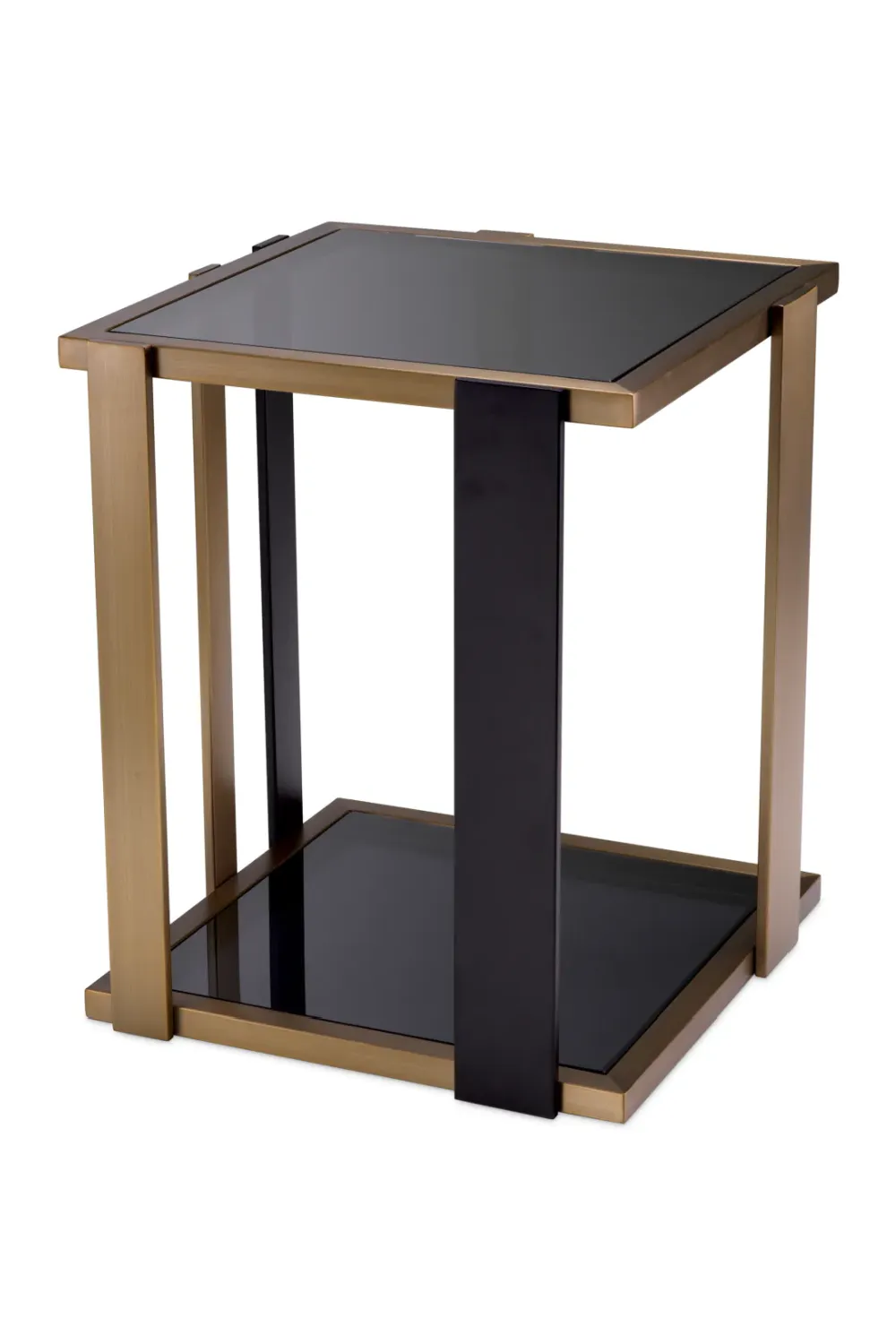 Black Glass Side Table | Eichholtz Billinghurst