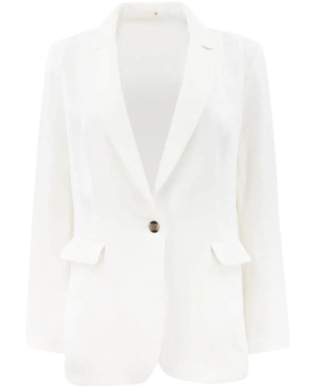 Bright White Ian Blazer