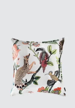 Camp Critters | Coral Outdoor Cushion Cover