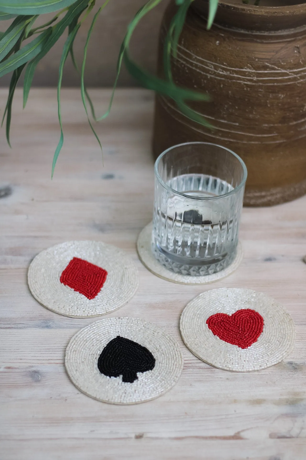 Card Suits Coasters | Set of 4