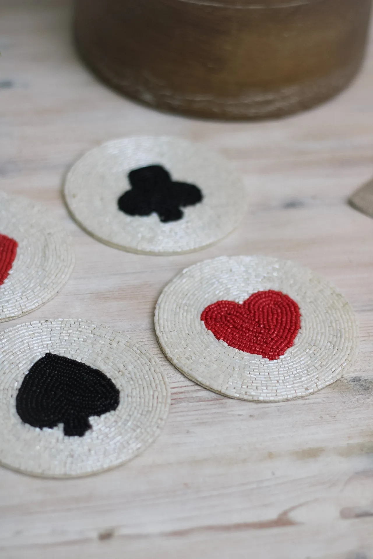 Card Suits Coasters | Set of 4