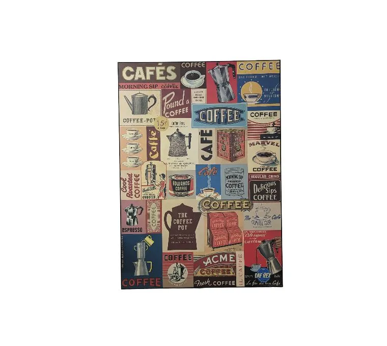 Cavallini & Co. Coffee Decorative Poster