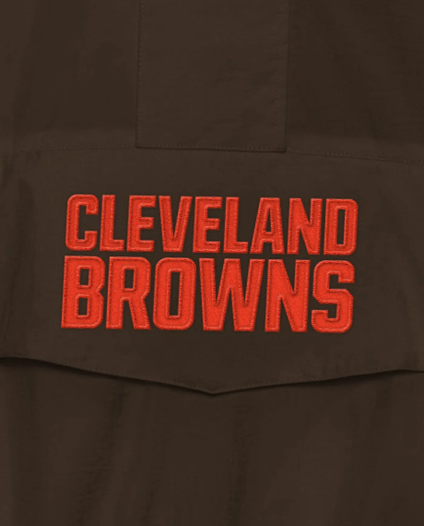 Cleveland Browns Home Team Half-Zip Jacket