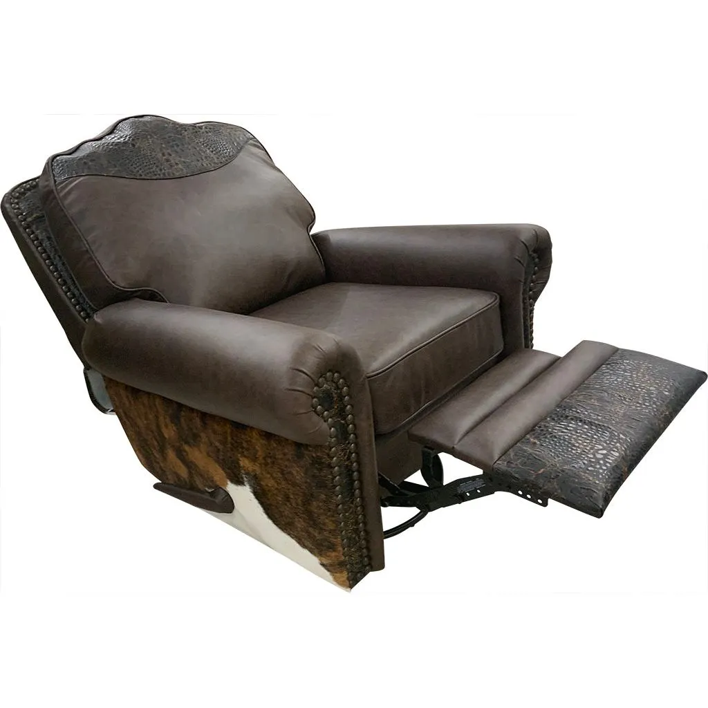 Coburn II Western Swivel Glider Recliner