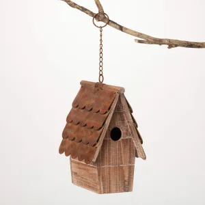 Copper Shingled Birdhouse