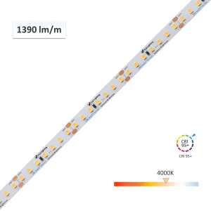 CRI-MAX CRI 95  Constant Current IC Constant Brightness LED Flexible Strip 4000K - 126 LEDs/m