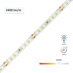 CRI-MAX CRI 95  High Efficacy High Brightness LED Flexible Strip 5600K - 128 LEDs/m - 5m/Reel