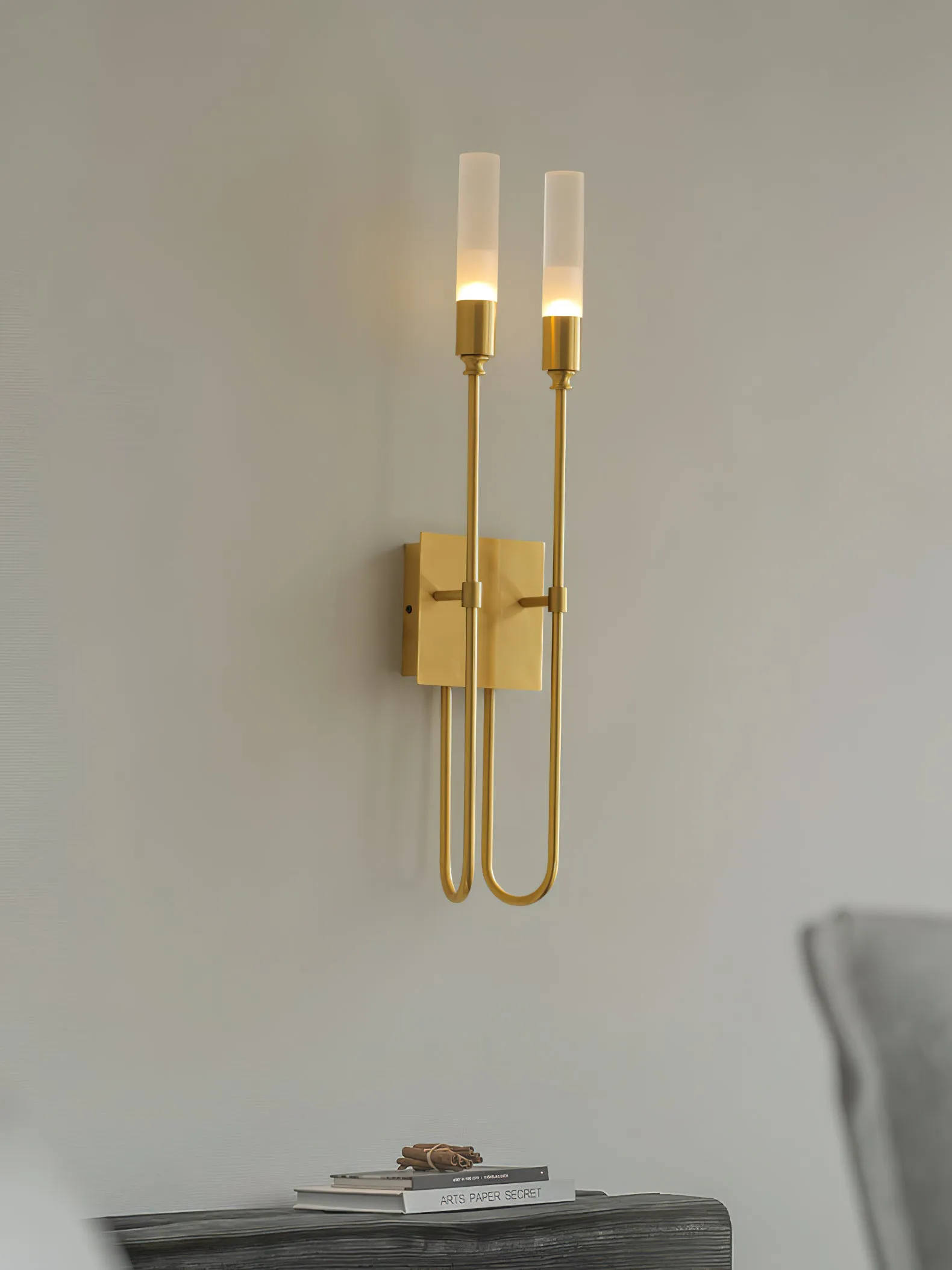 Double Arrow Wall Sconce