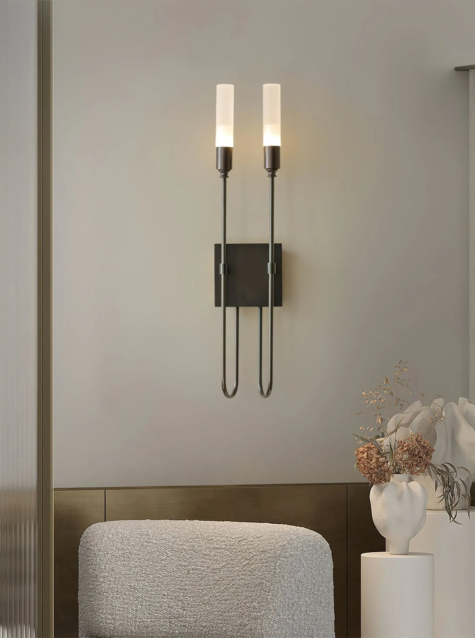 Double Arrow Wall Sconce