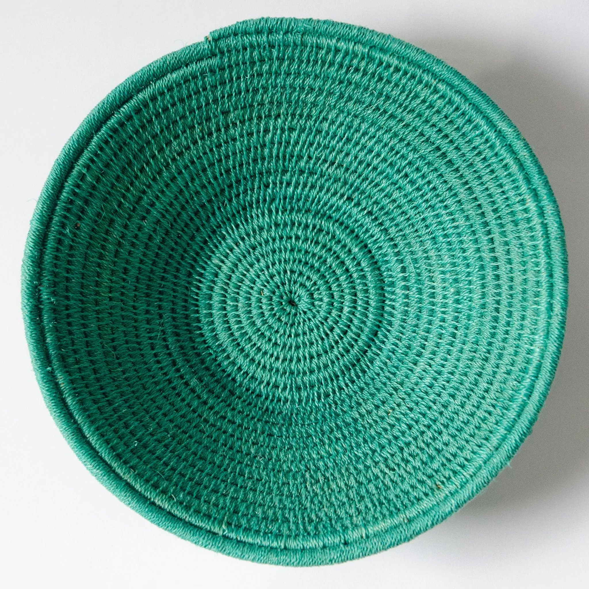 Emerald Decorative Woven Basket