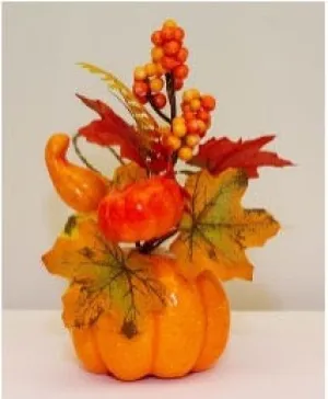 Enchante Pumpkin Berry Decor 20cm