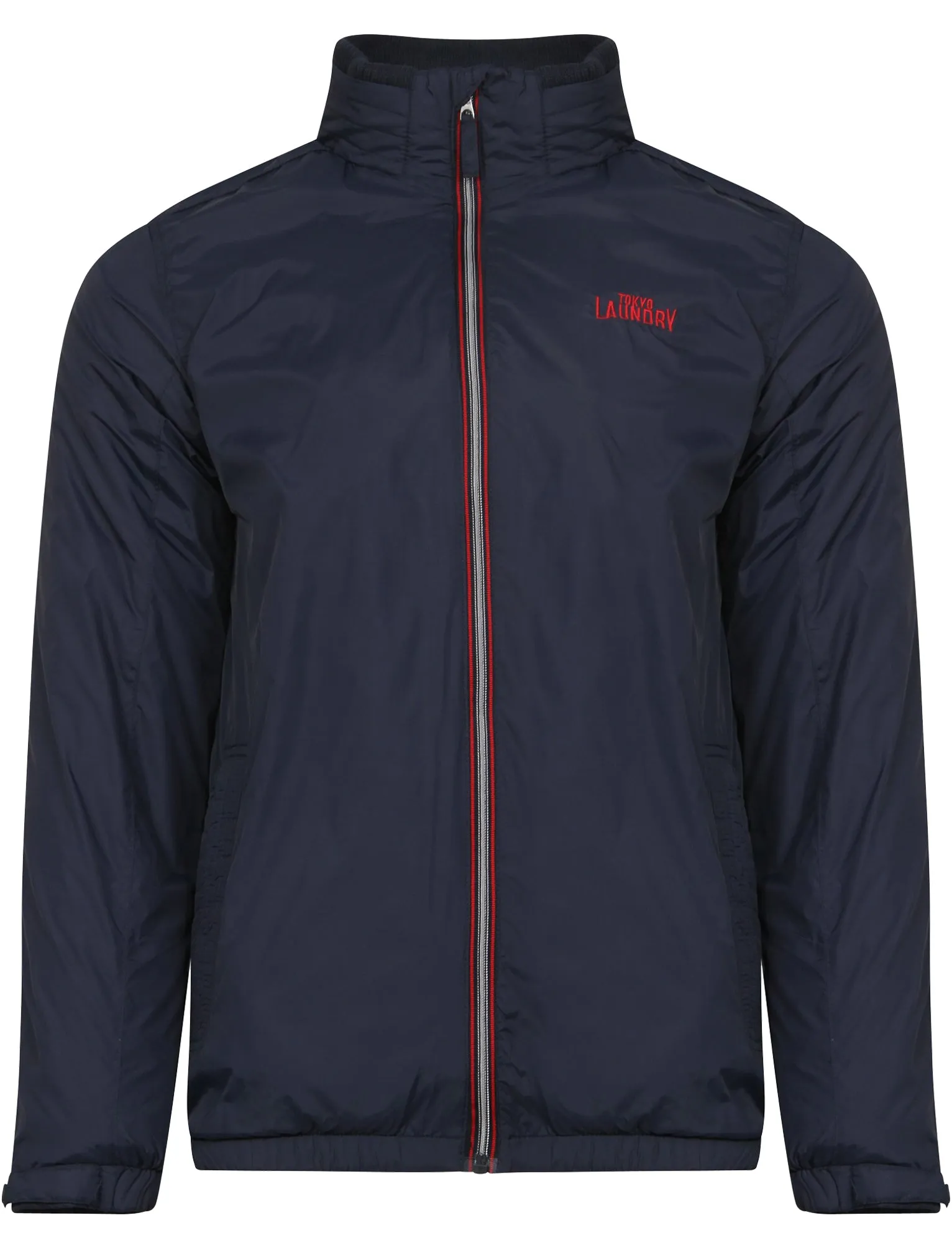 Encino Windbreaker Jacket in Midnight Blue - Tokyo Laundry