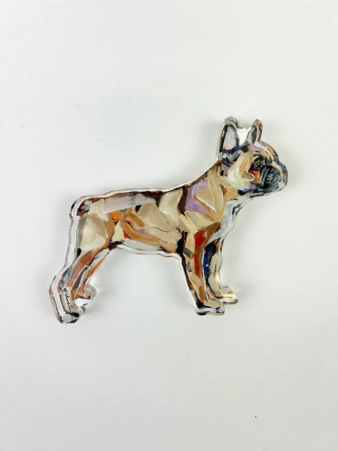 French Bull Dog Acrylic Block