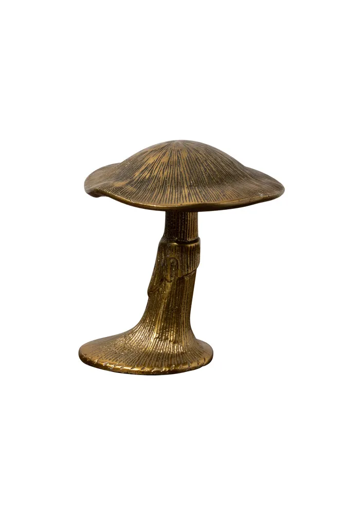 Gold Magic Mushroom Ornament