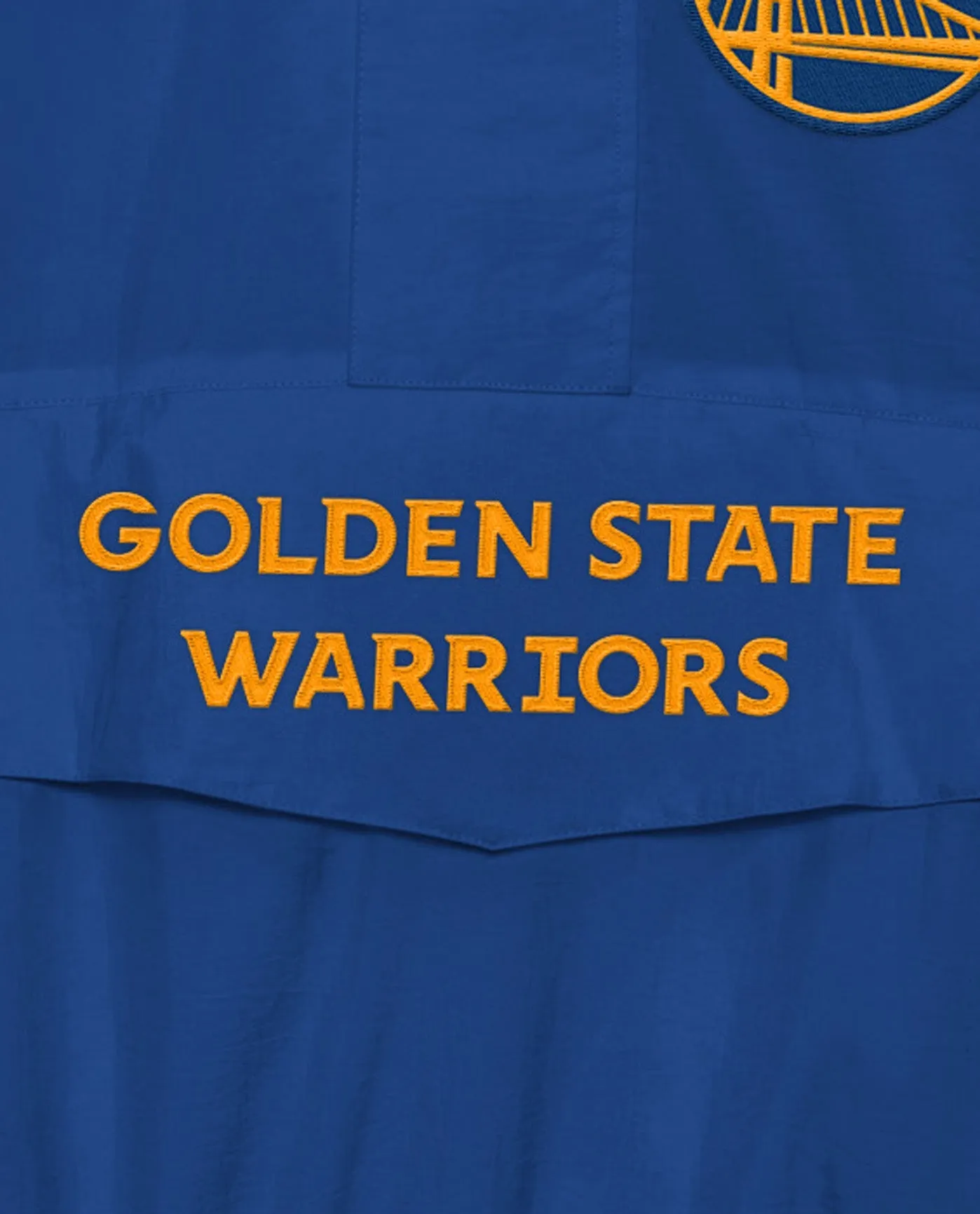 Golden State Warriors Home Team Half-Zip Jacket