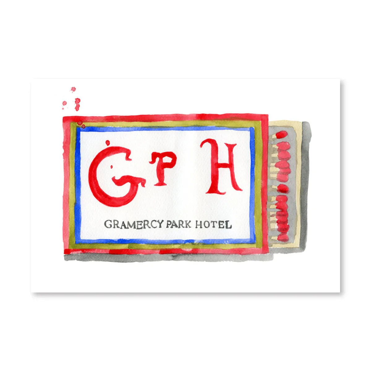 Gramercy Park Hotel Matchbook